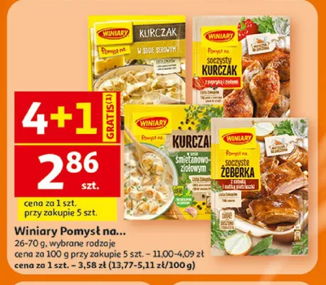 Winiary Pomysł na... promocja w Auchan
