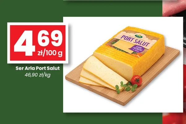 Ser Arla Port Salut promocja w emma MARKET