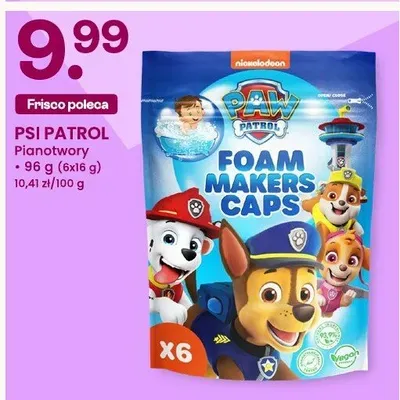 Pianotwory Psi Patrol Foam Makers Caps promocja w Frisco