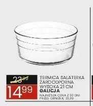 Salaterka żaroodporna wysoka Galicja Termica promocja w Wafelek