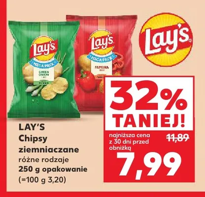 Chipsy ziemniaczane Lay's promocja w Kaufland