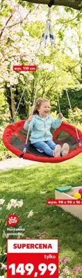 Huśtawka gniazdo promocja w Kaufland