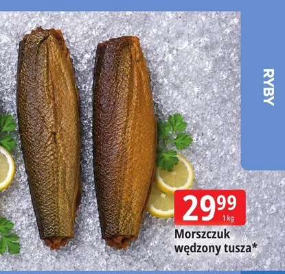 Morszczuk wędzony tusza promocja w Leclerc