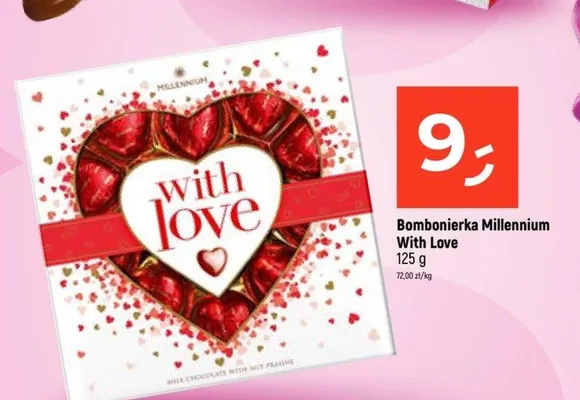Bombonierka With Love promocja w Dealz