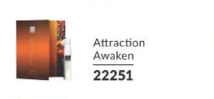 Próbka wody toaletowej Avon Attraction Awaken promocja w AVON