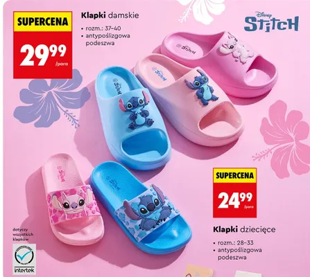 Klapki dziecięce promocja w Biedronka