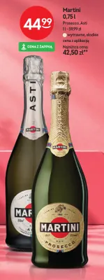 Wino musujące Martini Prosecco promocja w Żabka