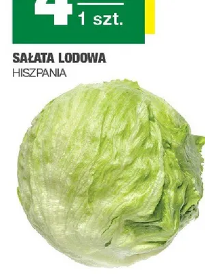 Sałata lodowa hiszpania promocja w SPAR