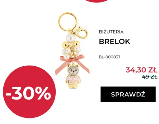 Brelok biżuteryjny Briju BL-000037 promocja w Briju