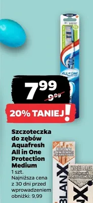 Pasta do zębów Blanx promocja w Netto