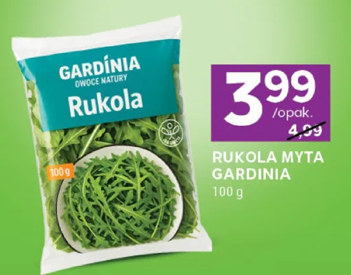 Rukola myta Gardinia promocja w Stokrotka