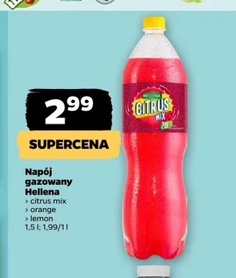 Napój gazowany Hellena citrus mix promocja w Netto