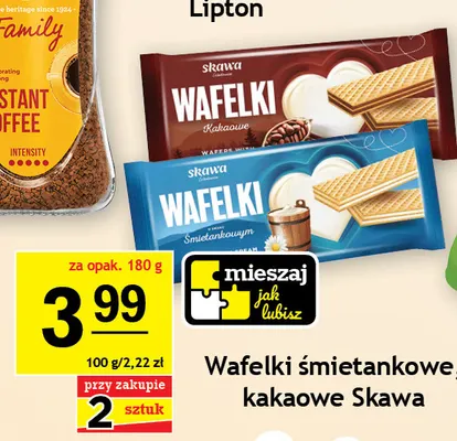 Wafelki kakaowe Skawa promocja w Gram Market