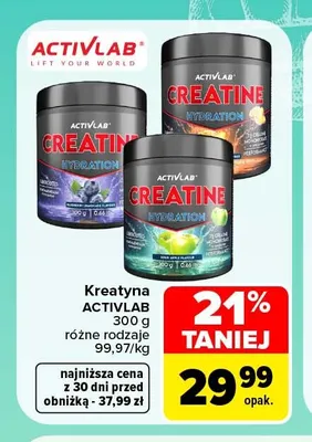 Kreatyna Activlab promocja w Carrefour