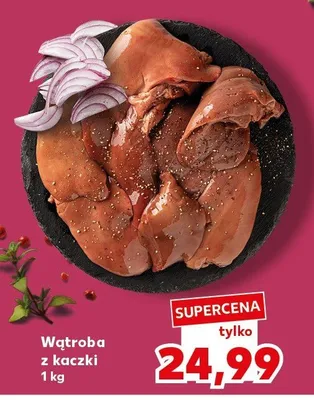 Wątroba z kaczki promocja w Kaufland