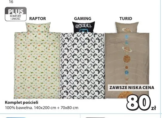 Komplet pościeli Turid 140x200 cm promocja w Jysk