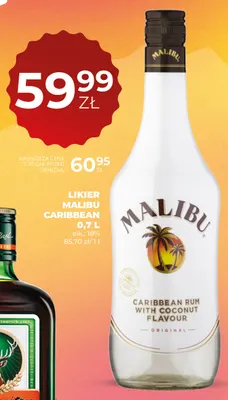 Likier Malibu Caribbean promocja w Duży Ben
