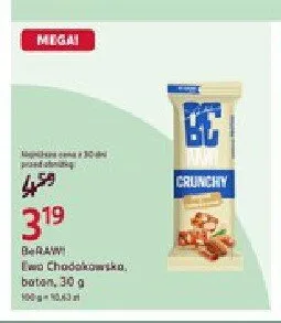 Baton BeRAW! Ewa Chodakowska Crunchy promocja w Rossmann