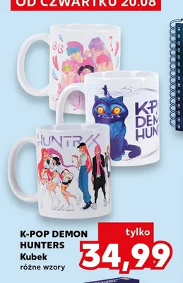 Kubek K-POP Demon Hunters promocja w BACK TO SCHOOL