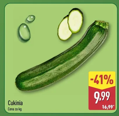 Cukinia promocja w Aldi