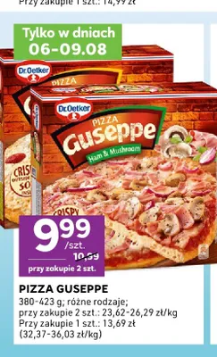 Pizza Guseppe Dr. Oetker promocja w Stokrotka