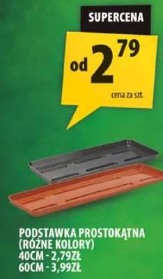 Podstawka prostokątna różne kolory 40cm promocja w Arhelan