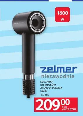 Suszarka do włosów Zelmer ZHD9004 Plasma Care promocja w Selgros