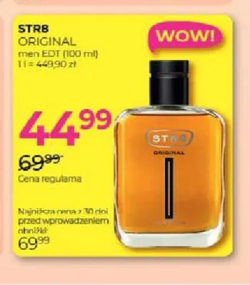 Woda toaletowa STR8 Original promocja w Drogerie Jawa
