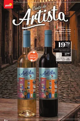 Wino białe Artista Dao Branco półwytrawne promocja w POLOmarket