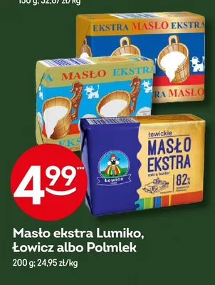 Masło ekstra promocja w Żabka