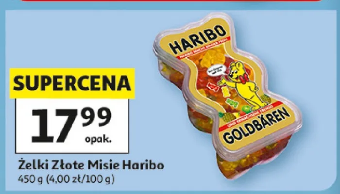 Żelki Złote Misie Haribo Goldbären promocja w Auchan