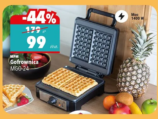 Gofrownica MGO-24 promocja w Biedronka