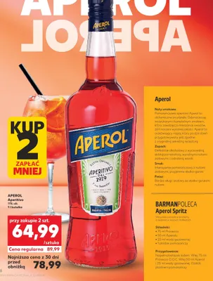 Aperitivo promocja w Kaufland