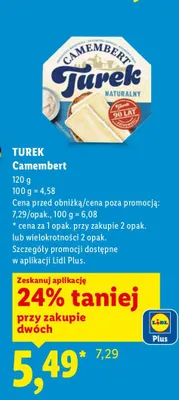 Ser Camembert promocja w Lidl