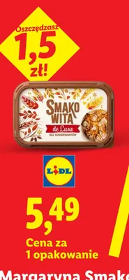 Margaryna de Luxe promocja w Lidl