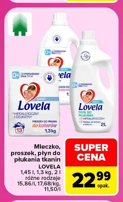 Mleczko do prania Lovela promocja w Carrefour