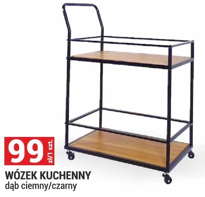 Wózek kuchenny promocja w Merkury Market