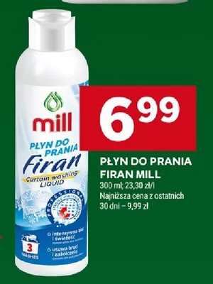Płyn do prania Firan Mill promocja w Stokrotka