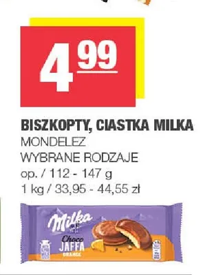 Biszkopty Milka promocja w SPAR