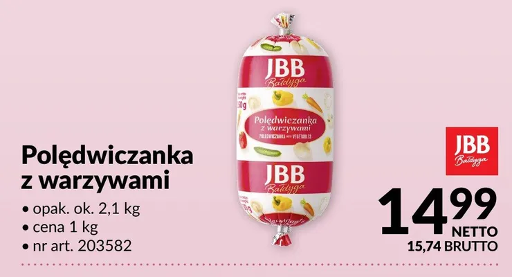 Polędwiczanka z warzywami JBB promocja w Makro