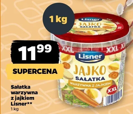 Sałatka warzywna z jajkiem promocja w Netto