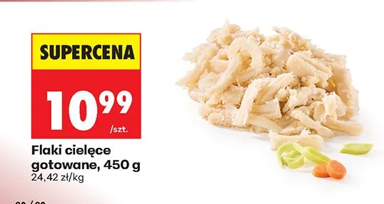 Flaki cielęce gotowane promocja w Biedronka