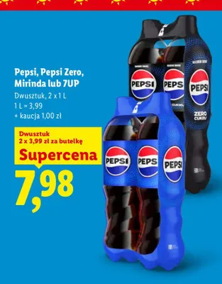 Napój gazowany Mirinda 2-pak promocja w Lidl