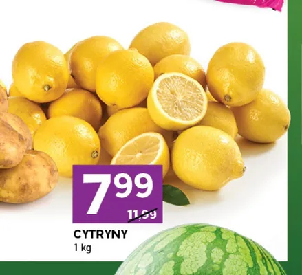 Cytryny promocja w Stokrotka