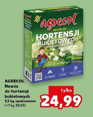 Nawóz do hortensji bukietowych Agrecol promocja w Kaufland