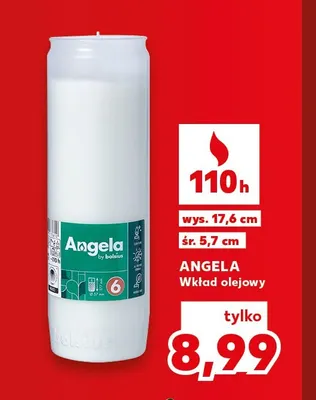 Wkład olejowy Angela promocja w Kaufland