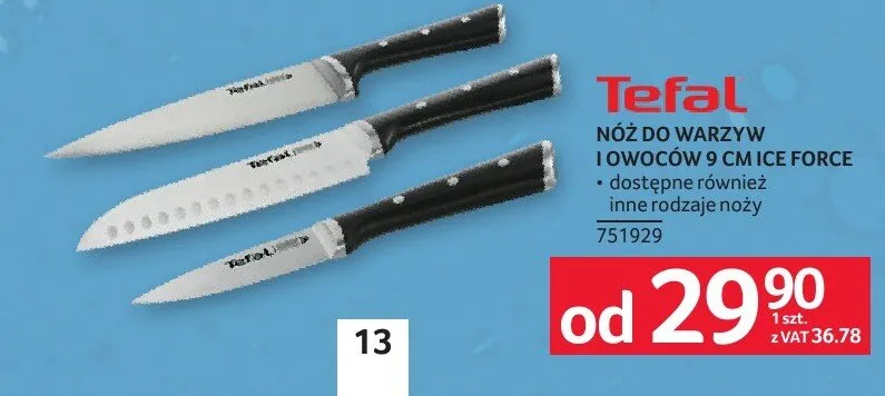 Noże do warzyw i owoców 9 cm Ice Force promocja w Selgros