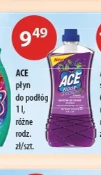 Płyn do podłóg Ace promocja w Drogerie Laboo