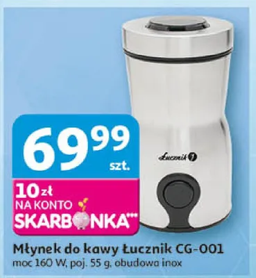 Młynek do kawy łucznik CG-001 promocja w Auchan
