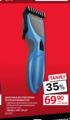 Maszynka do strzyżenia Remington HC335 promocja w Selgros